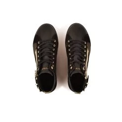 Pataugas PALME/MIX F4H NOIR/DORÉ -Pataugas 628270 946 BASKET FEMME PALME MIX F4H NOIR DORE 6