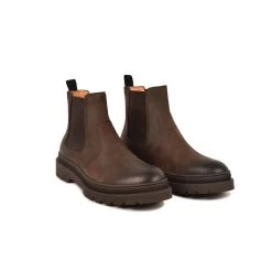 Pataugas VITUS/W H4H CHOCOLAT -Pataugas 628280 803 BOOTS HOMME VITUS W H4H CHOCO 4