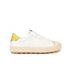 Pataugas ARAN/MIX F2H BLANC/JAUNE -Pataugas BASKET FEMME ARAN MIX F2H BLANC JAUNE 1