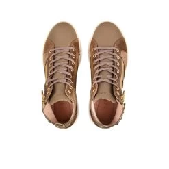 Pataugas PALME/MIX F4H TAUPE -Pataugas BASKET FEMME PALME MIX F4H TAUPE 628270 154 6