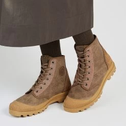 Pataugas AUTHENTIQUE M/MIXTC F4H CAFE -Pataugas BOOTS FEMME OG M MIXTC F4H CAFE 628318801