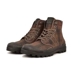 Pataugas AUTHENTIQUE MADE IN FRANCE F4G Tartan Marron 11 Pataugas AUTHENTIQUE MADE IN FRANCE F4G Tartan Marron -Pataugas BOOTS HOMME AUTHENTIQUE W H4G TARTAN MARRON 5