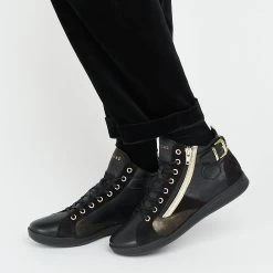 Pataugas PALME/MIX F4H NOIR/DORÉ -Pataugas PALME 628270946 NOIR DORE